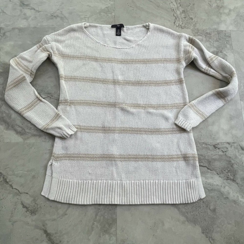 Gap Sweater‎ Light Knit Long Sleeve Striped
